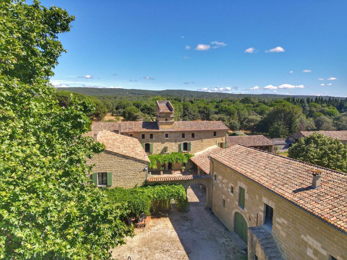 Le Mas Blanc Uzes Appartement Buitenkant foto